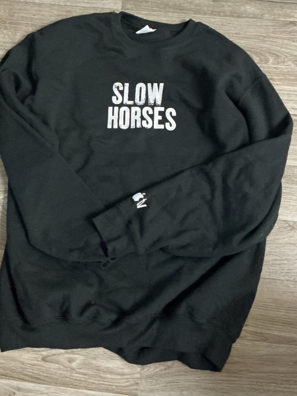 Limited edition special issue sweatshirt by Apple TV to promote show SLOW HORSES